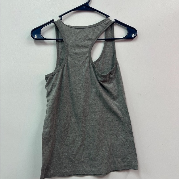 Forever 21 Women’s Grey Smiley Face Tank Top Size Small - Picture 3 of 3